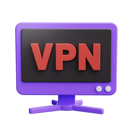 Vpn Network  3D Icon