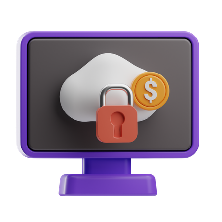 Sécurité VPN  3D Icon