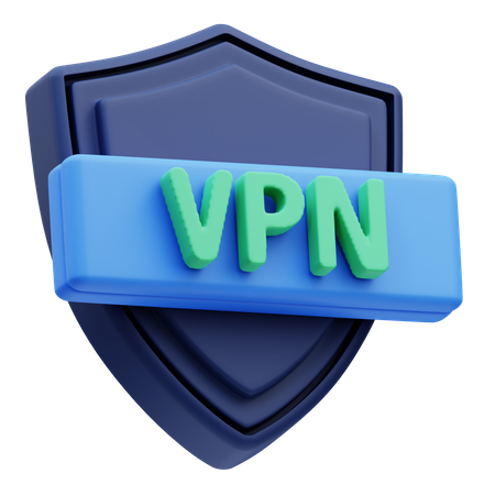 Sécurité VPN  3D Icon