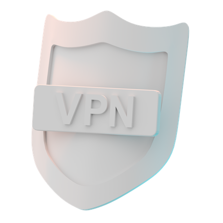 Sécurité VPN  3D Icon