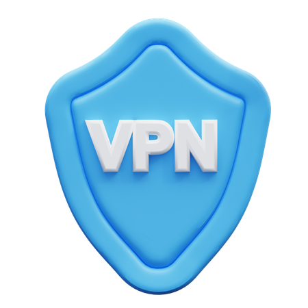 VPNセキュリティ  3D Icon