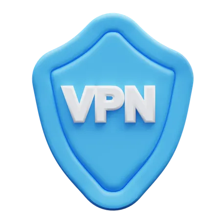 VPNセキュリティ  3D Icon