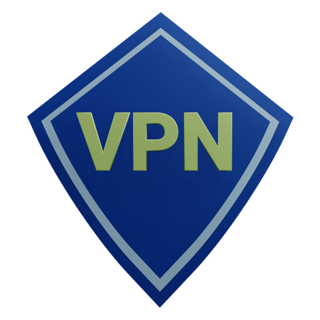 Vpn Security  3D Icon