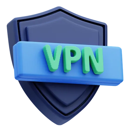 Vpn Security  3D Icon