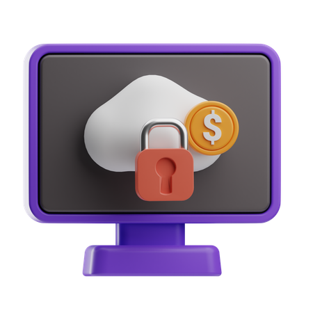 Segurança VPN  3D Icon