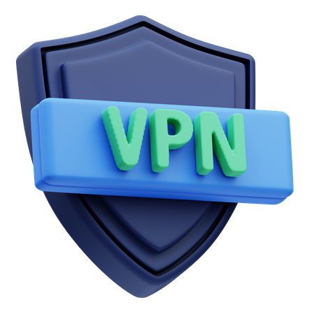 Segurança VPN  3D Icon