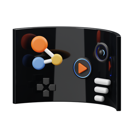 VR 게임  3D Icon