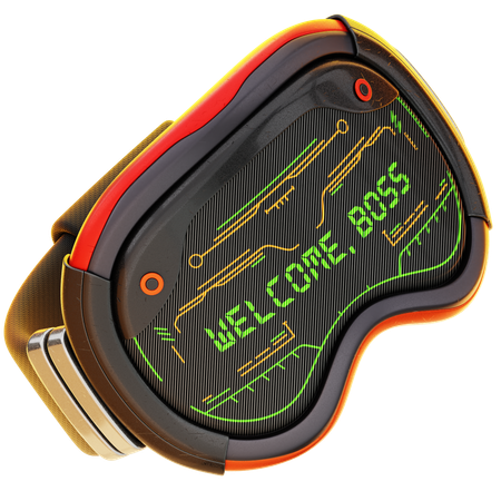 VR 안경  3D Icon