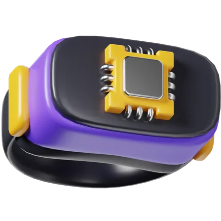 VR Ai  3D Icon