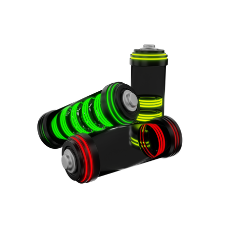 Vr Battery Cell  3D Illustration