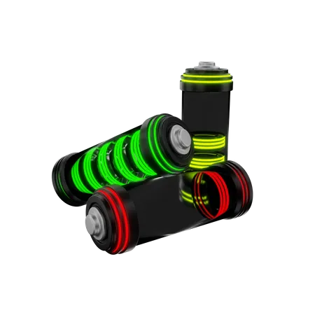 Vr Battery Cell  3D Illustration