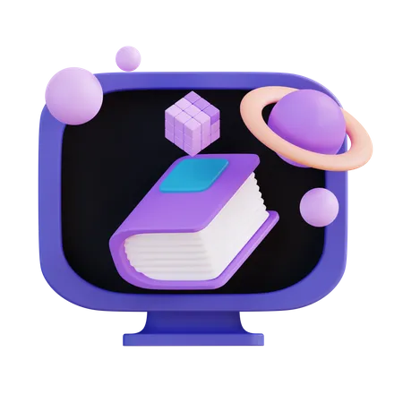 VR-Bildung  3D Icon