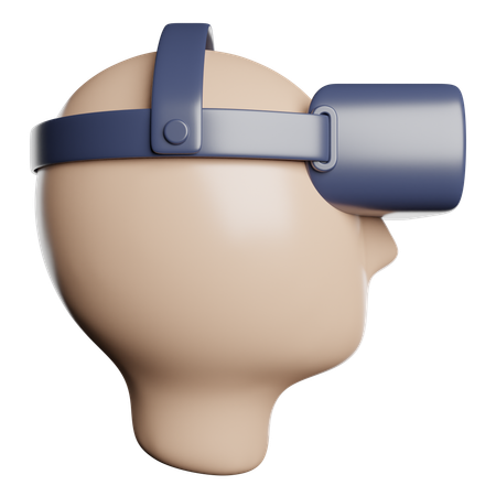 VR-Brille  3D Icon