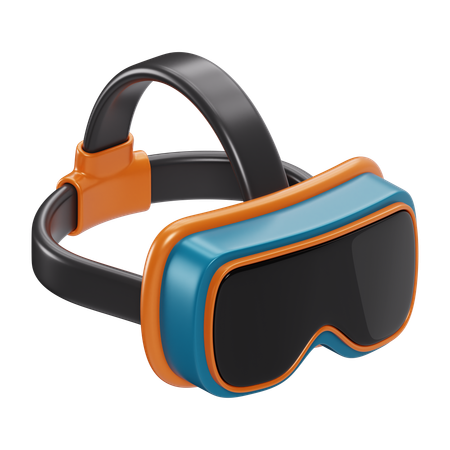 VR-Brille  3D Icon