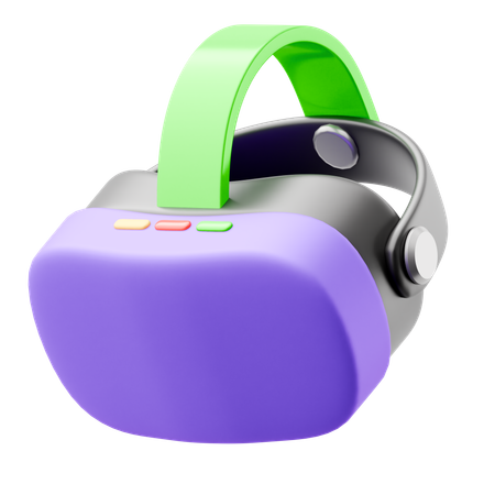 VR-Brille  3D Icon