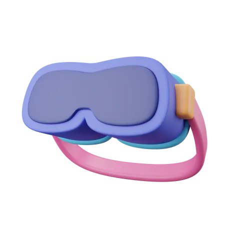 VR-Brille  3D Icon