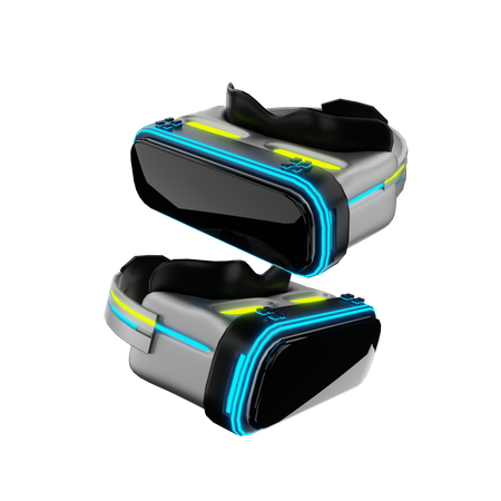 VR-Brille  3D Illustration