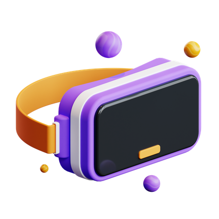 VR-Brille  3D Icon