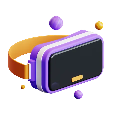 VR-Brille  3D Icon