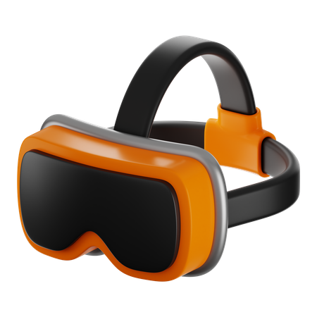 VR-Brille  3D Icon