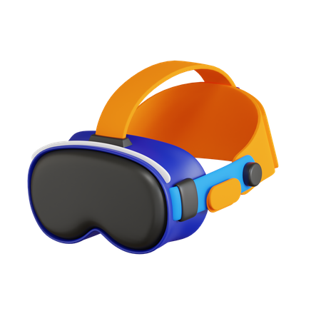 VR-Brille  3D Icon