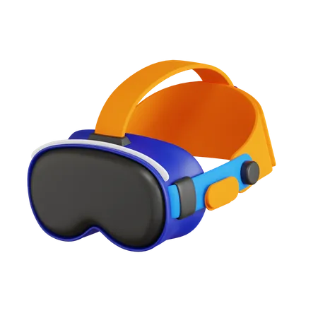 VR-Brille  3D Icon