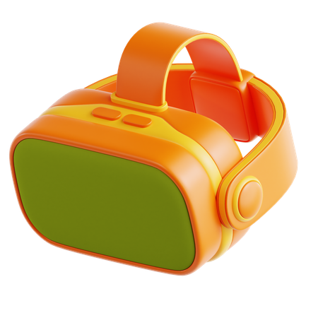 VR-Brille für Spiele  3D Icon