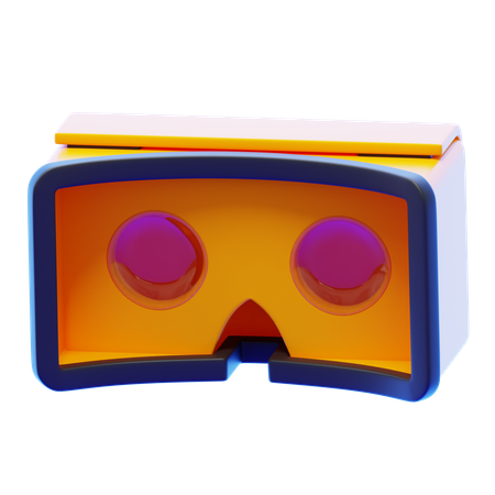 VR CARDBOARD  3D Icon