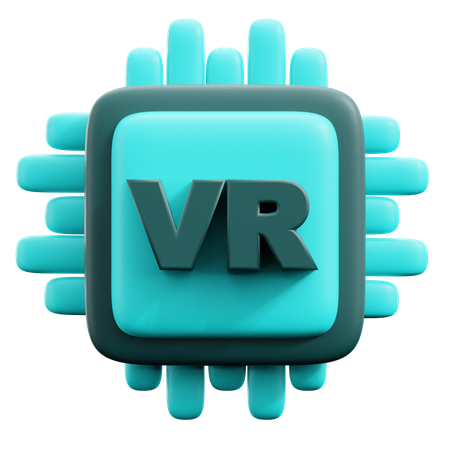 Vr Chip  3D Icon