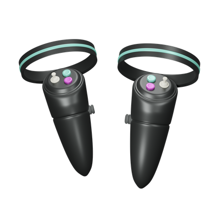 Vr Controler  3D Illustration