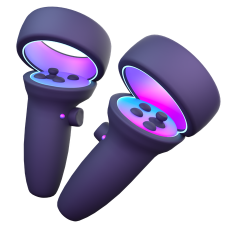 VRコントローラー  3D Icon