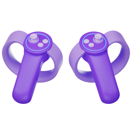 Vr Controllers  3D Icon