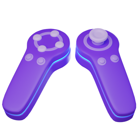 Vr Controllers  3D Icon