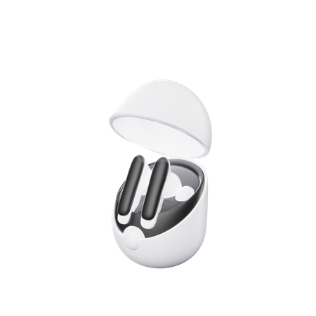 Vr Earbuds  3D Icon