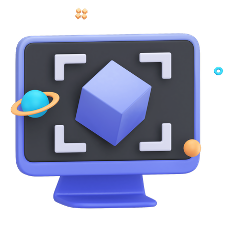 Vr Education  3D Icon