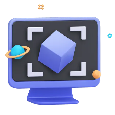 Vr Education  3D Icon