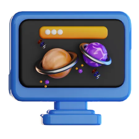 Vr Education  3D Icon