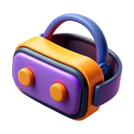 Fone de ouvido VR  3D Icon