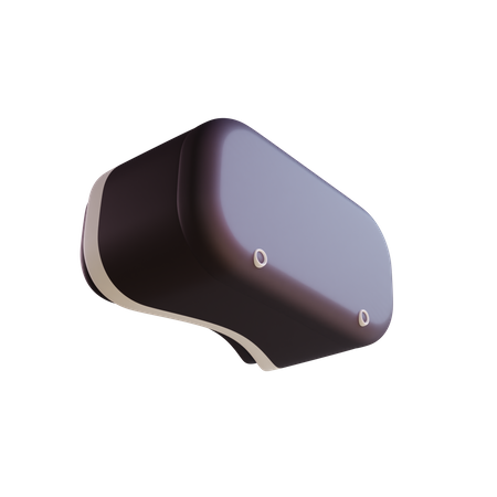 Fone de ouvido VR  3D Illustration