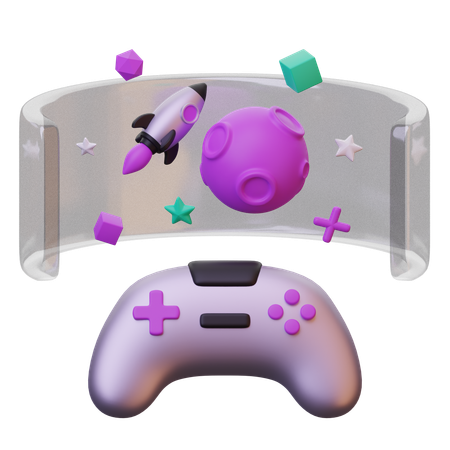 Vr Game  3D Icon