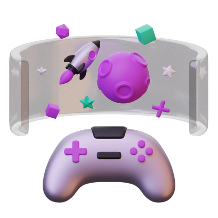 Vr Game  3D Icon