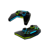 vr game controller 3d logo