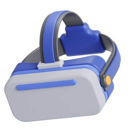 VR 게임 헤드셋  3D Icon