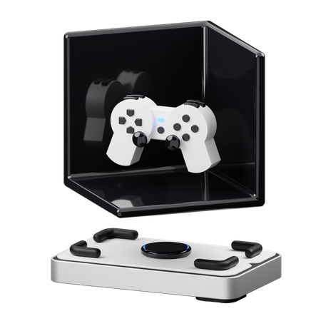 VR gaming  3D Icon