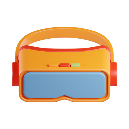 Jogos de realidade virtual  3D Icon
