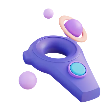 VR Gaming Controller  3D Icon