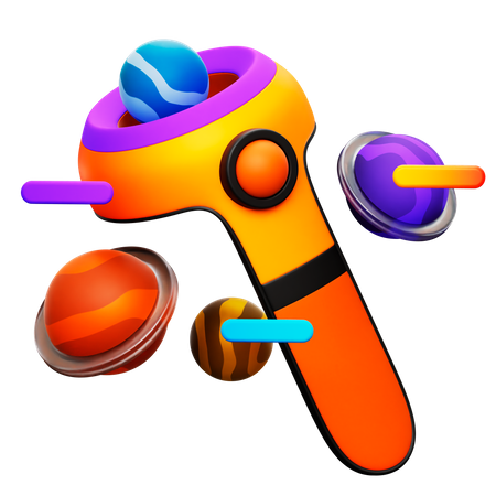 Vr Gaming Controller  3D Icon