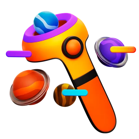 Vr Gaming Controller  3D Icon