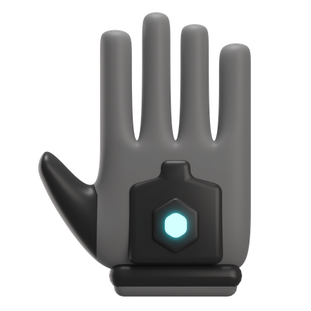Vr Gaming Glove  3D Icon