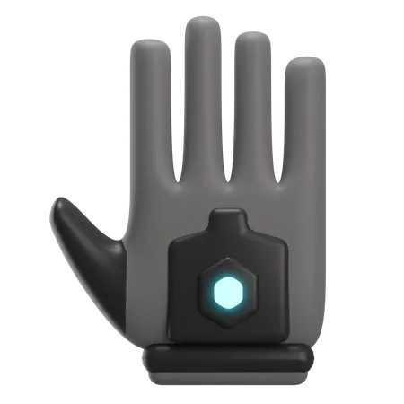 Vr Gaming Glove  3D Illustration